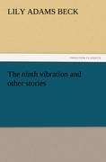 Vorderes Coverbild The ninth vibration and other stories