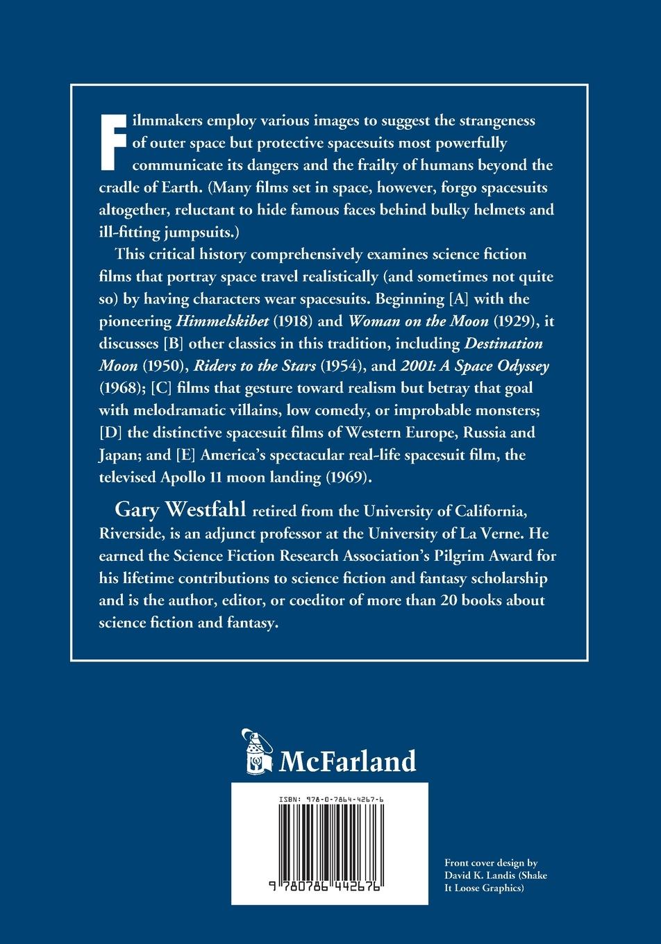 Rückseitencover Spacesuit Film