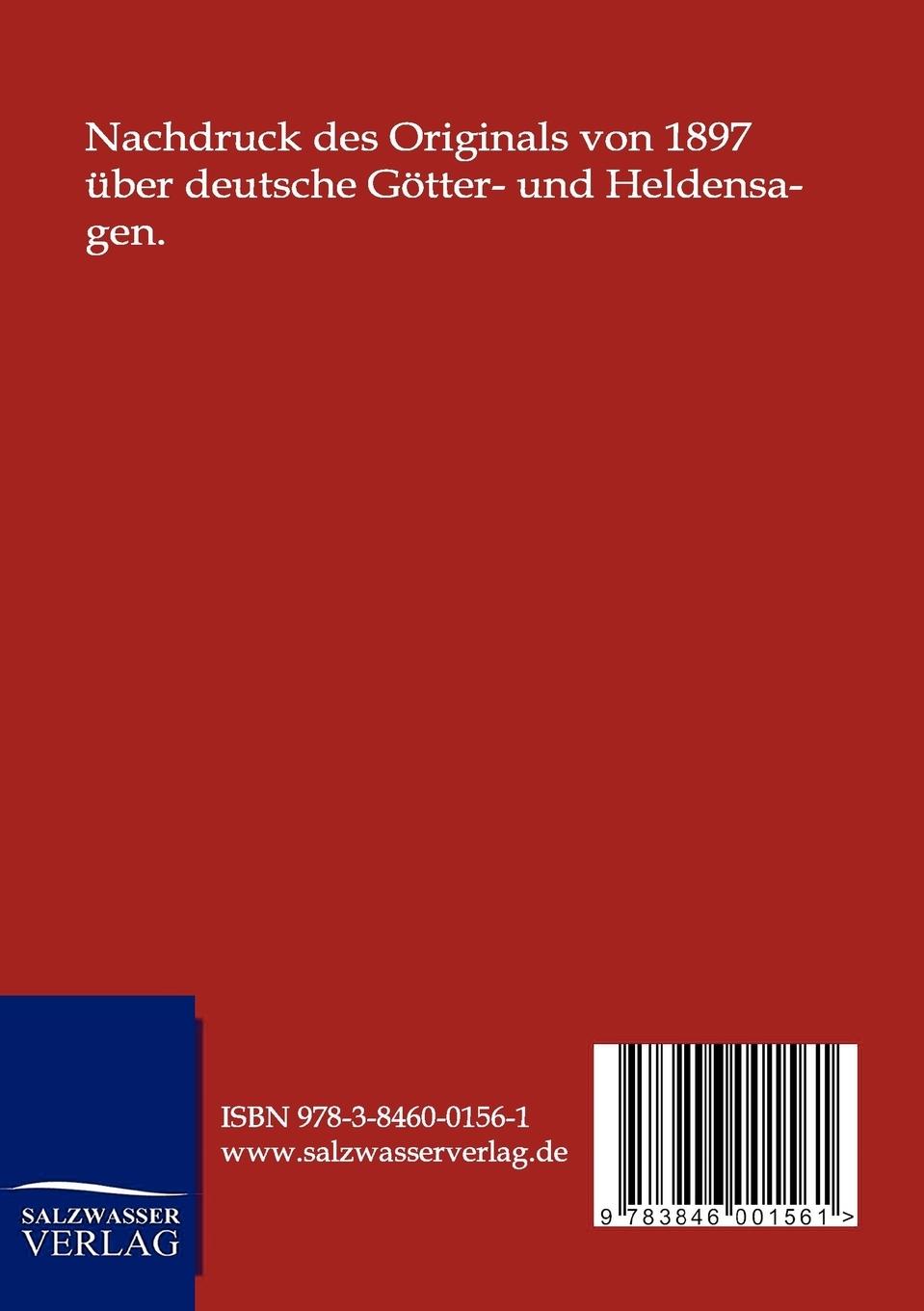 Rückseitencover Deutsche Götter- und Heldensagen