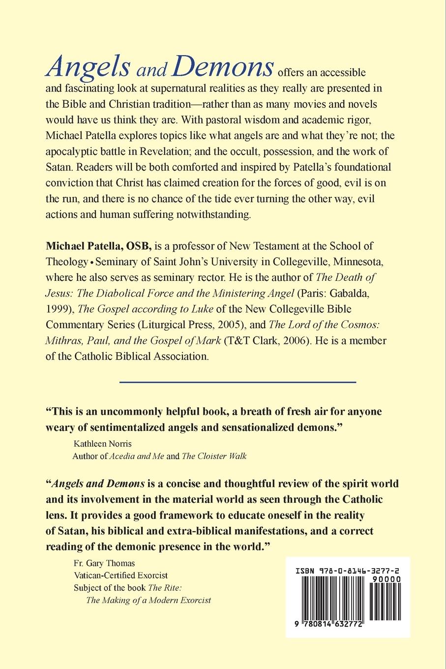 Rückseitencover Angels and Demons