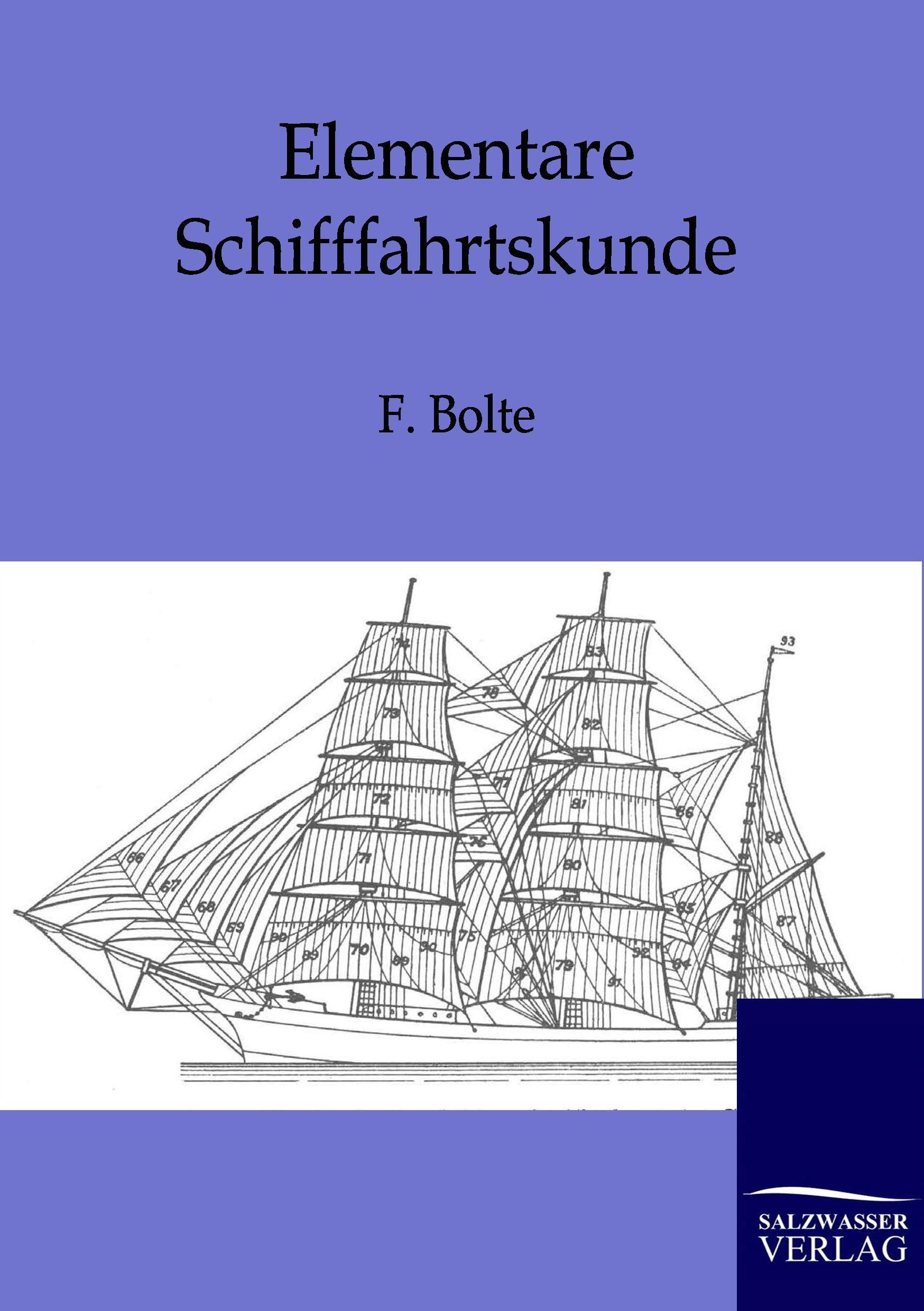 Vorderes Coverbild Elementare Schifffahrt