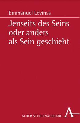 Vorderes Coverbild Jenseits des Seins oder anders als Sein geschieht