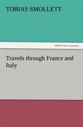 Vorderes Coverbild Travels through France and Italy