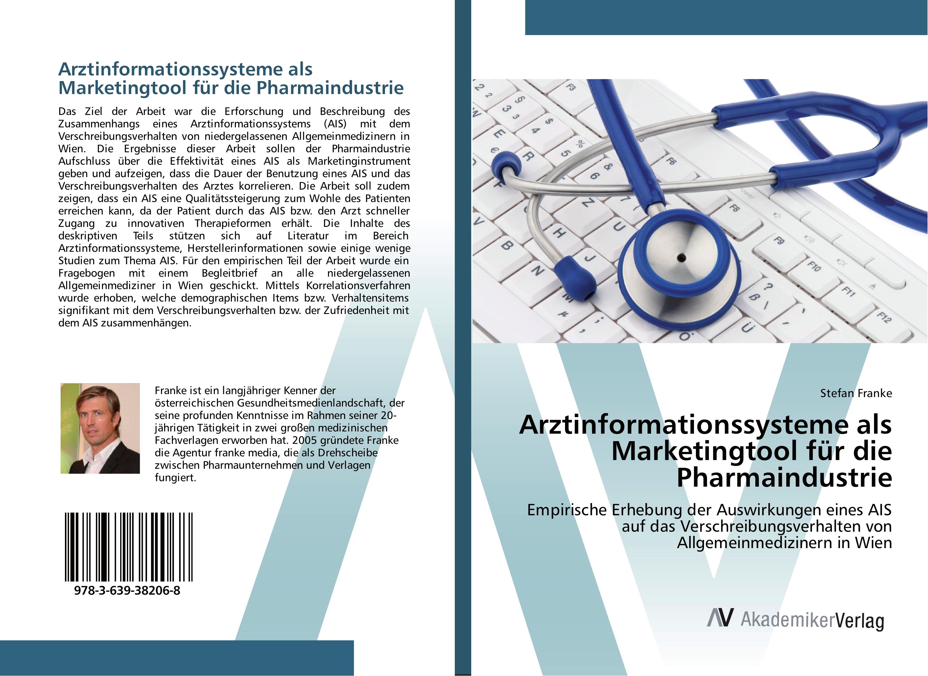Vorderes Coverbild Arztinformationssysteme als Marketingtool für die Pharmaindustrie