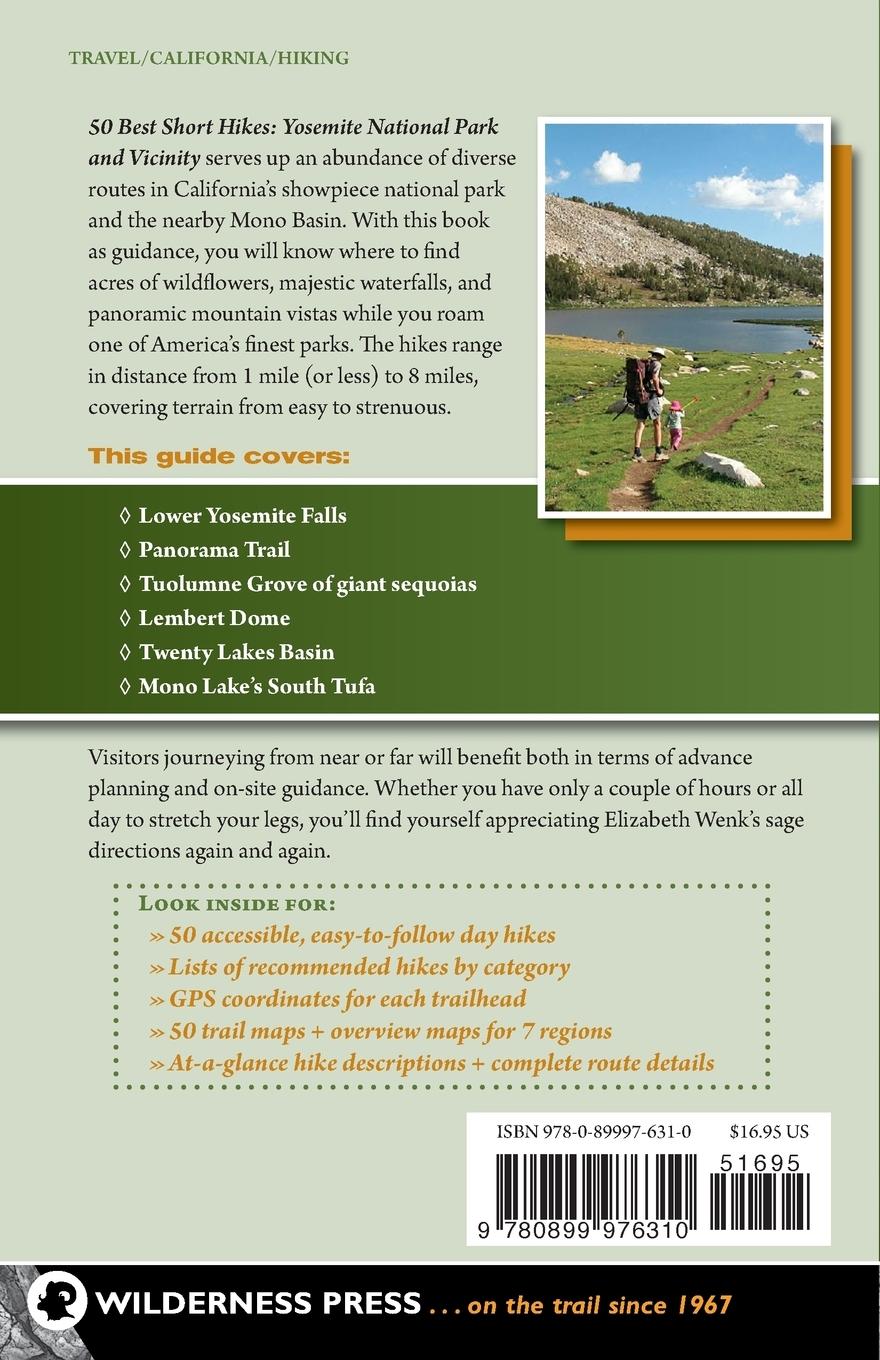 Rückseitencover 50 Best Short Hikes