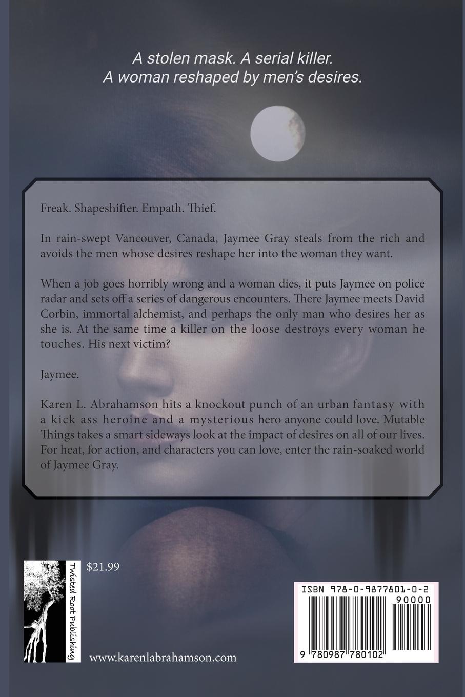 Rückseitencover Mutable Things