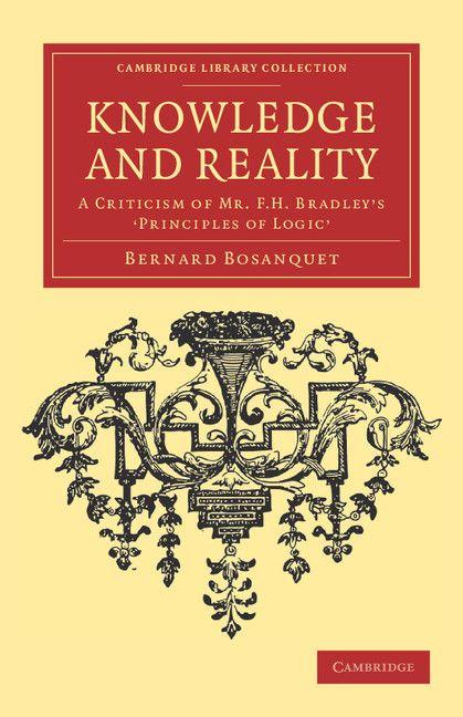 Vorderes Coverbild Knowledge and Reality
