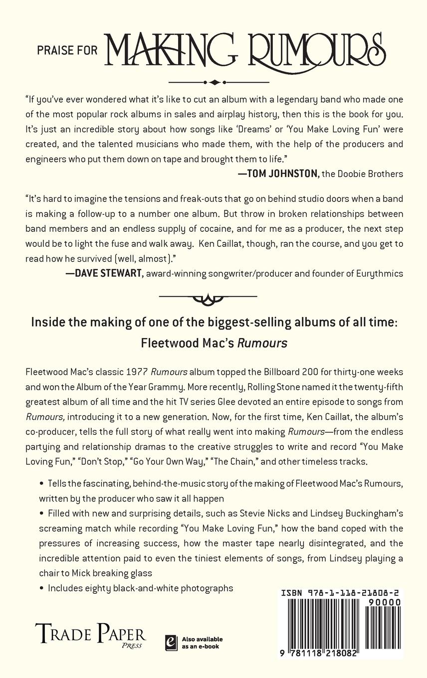 Rückseitencover Making Rumours