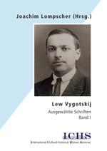 Vorderes Coverbild Lew Vygotskij. Ausgewählte Schriften
