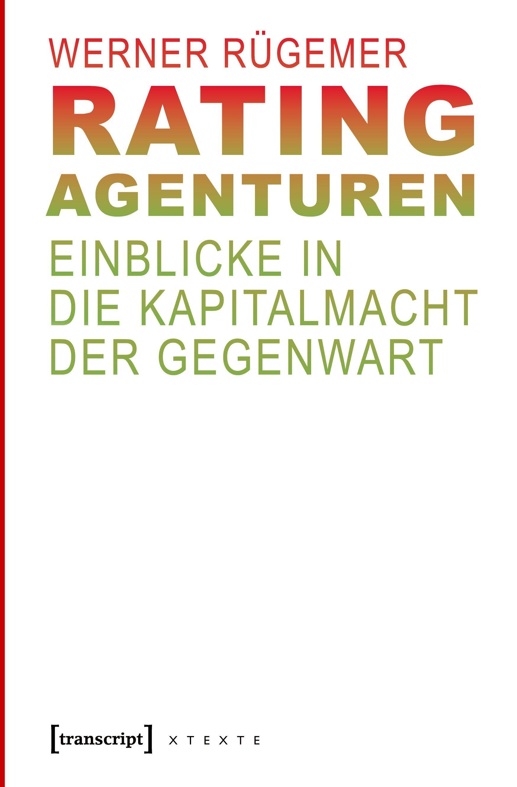 Vorderes Coverbild Rating-Agenturen