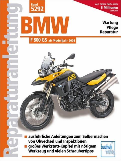 Vorderes Coverbild BMW F 800 GS  ab Modelljahr 2008