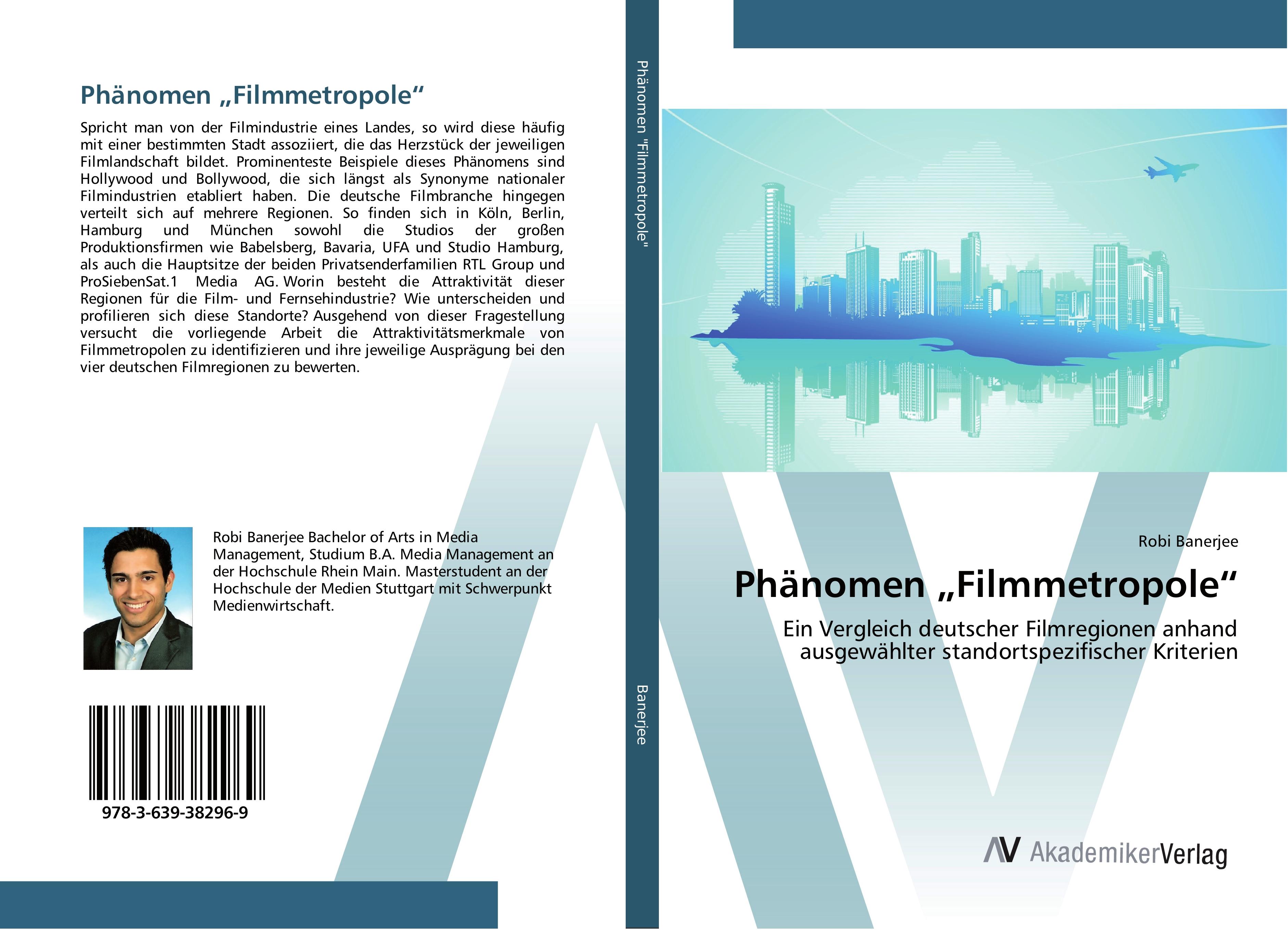 Vorderes Coverbild Phänomen "Filmmetropole"