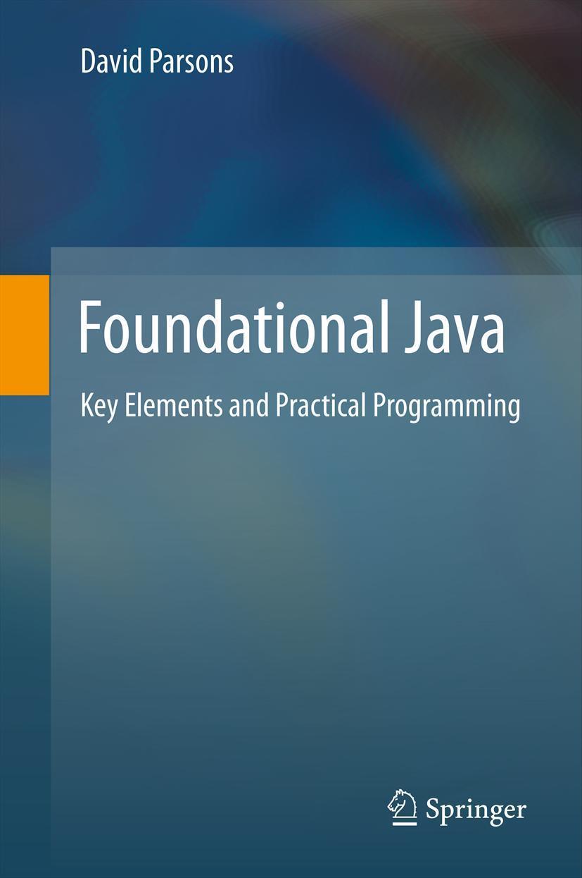 Vorderes Coverbild Foundational Java