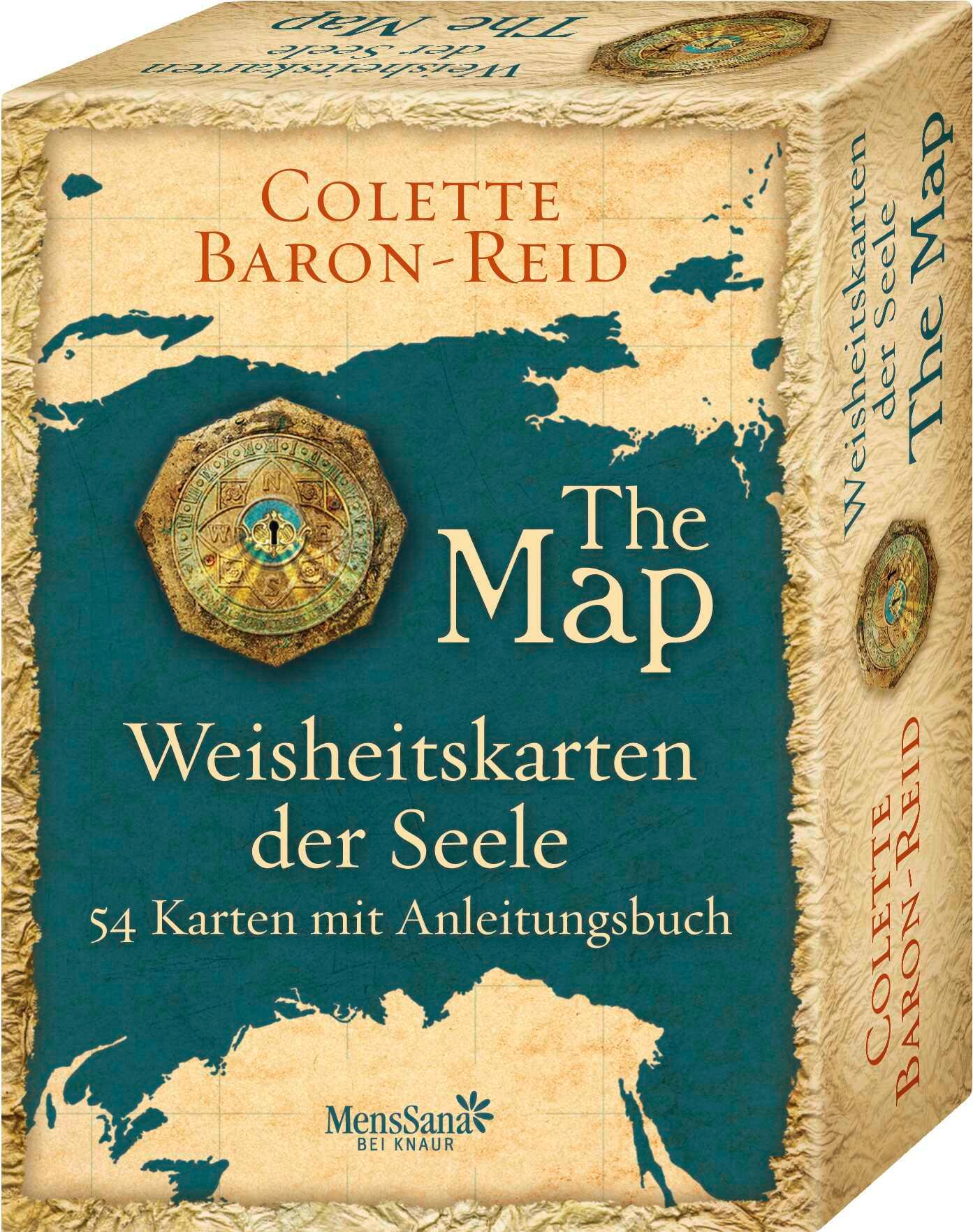 Vorderes Coverbild Weisheitskarten der Seele - The Map