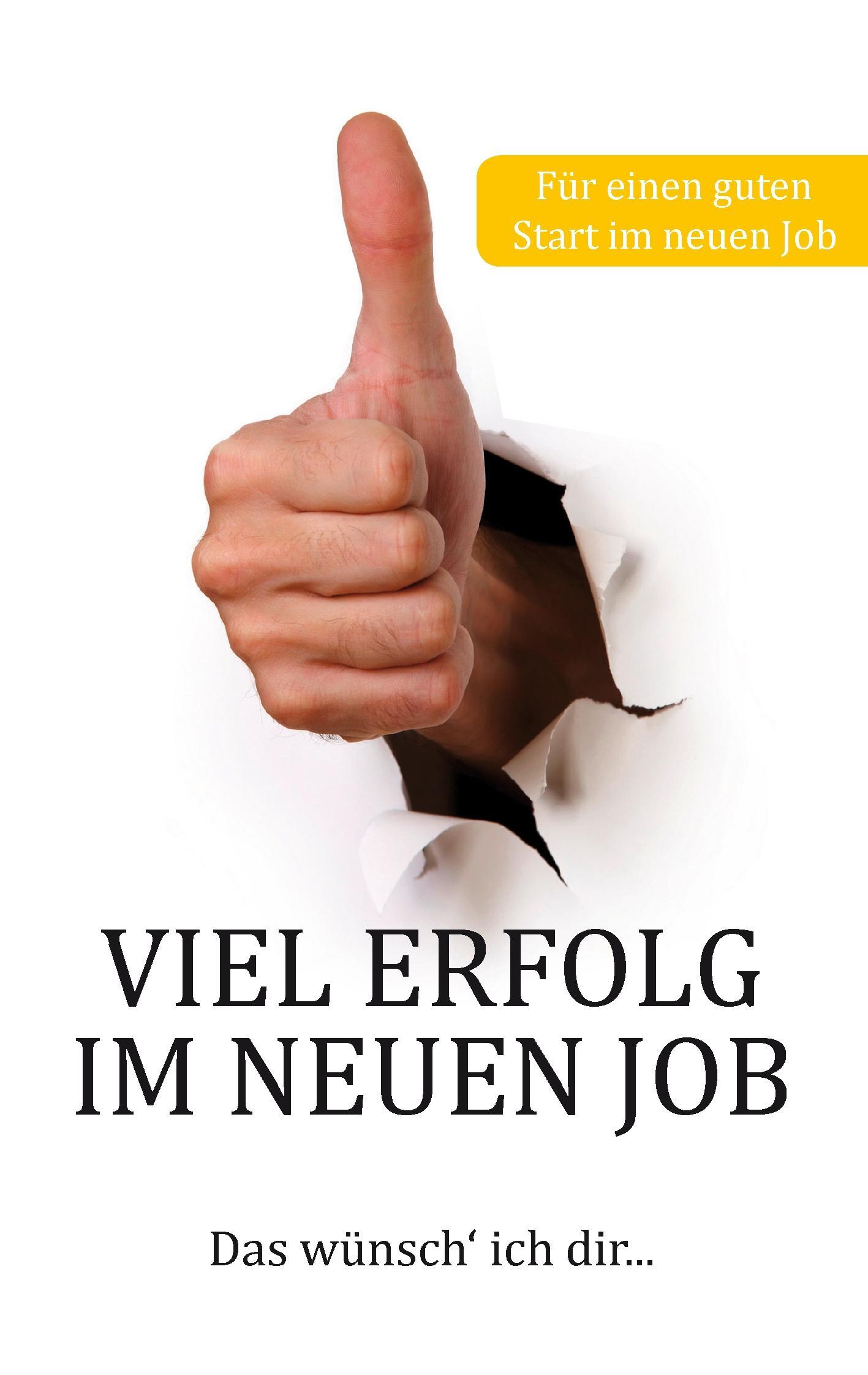 Vorderes Coverbild Viel Erfolg im neuen Job