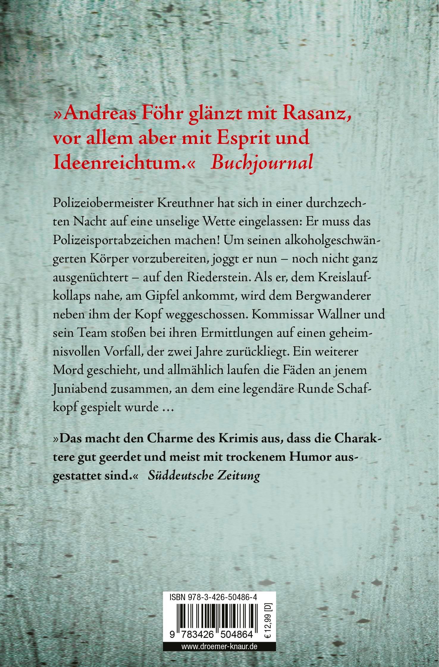 Rückseitencover Schafkopf