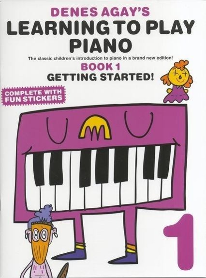 Vorderes Coverbild Learning To Play Piano 1 Getting