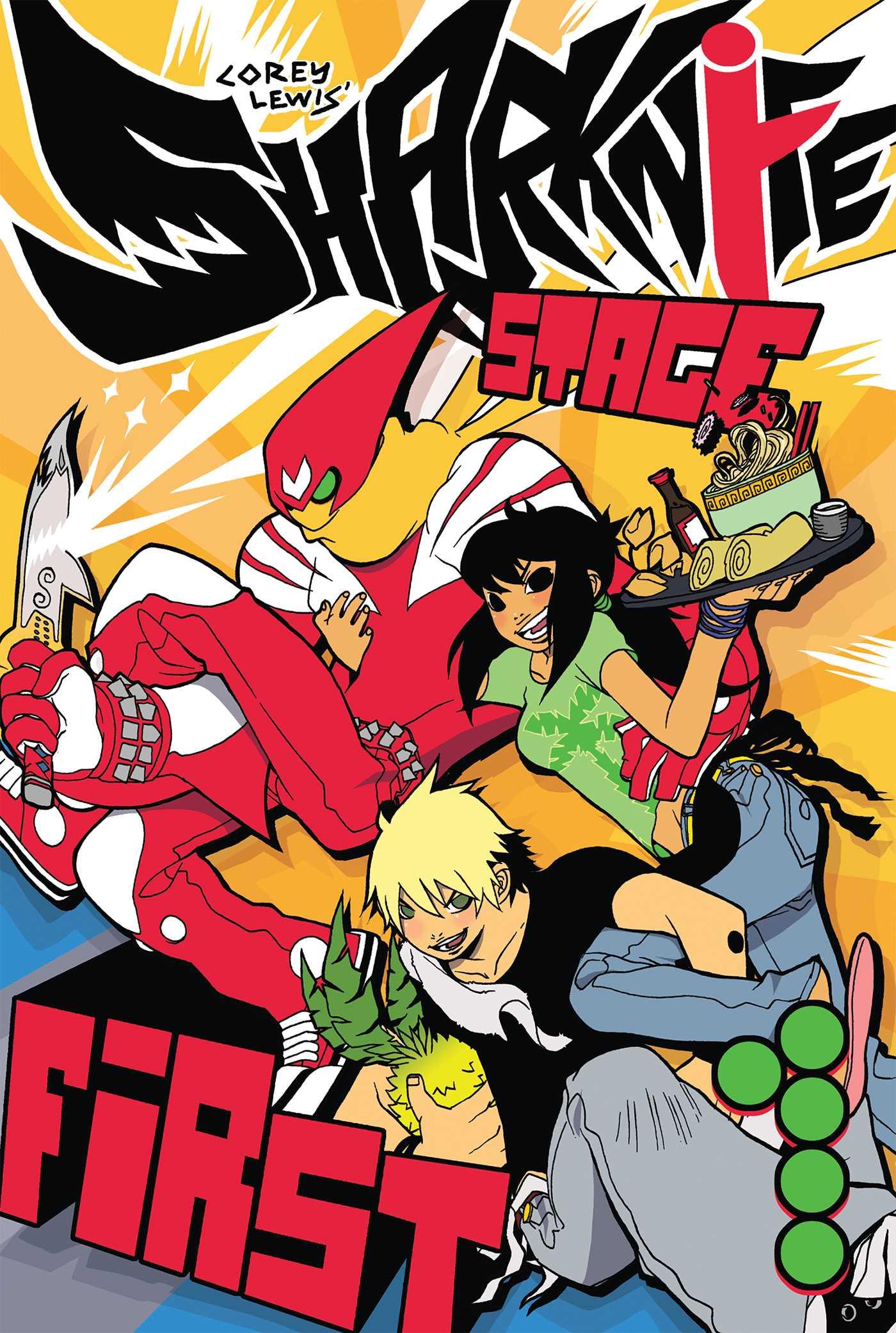 Vorderes Coverbild Sharknife Vol. 1