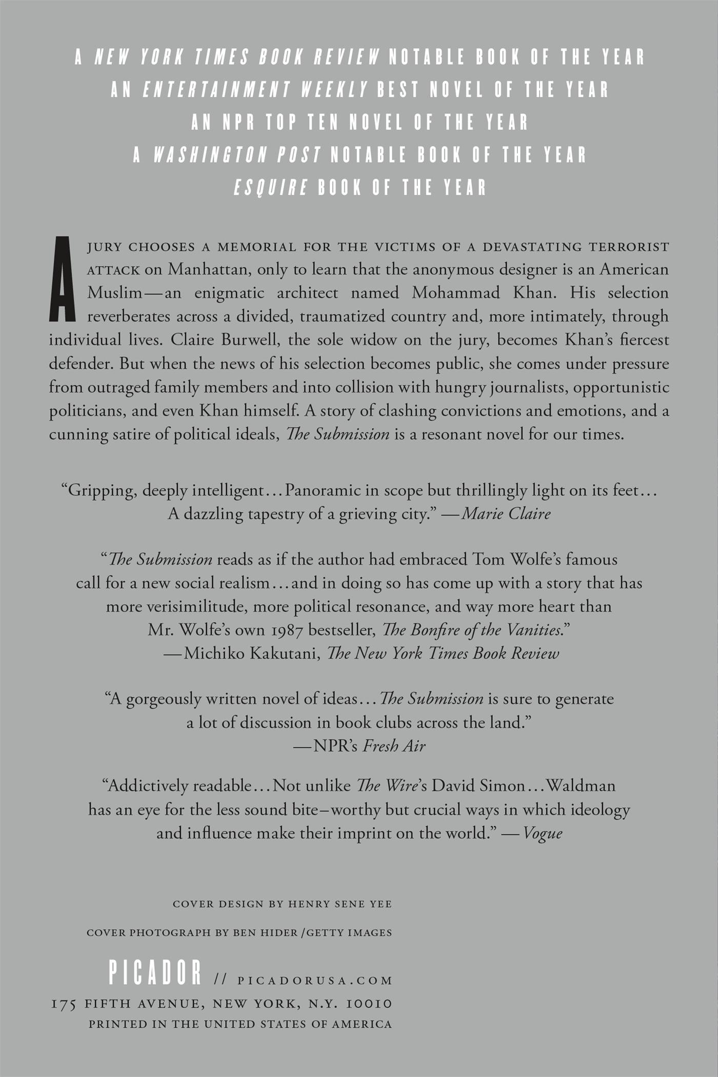 Rückseitencover Submission