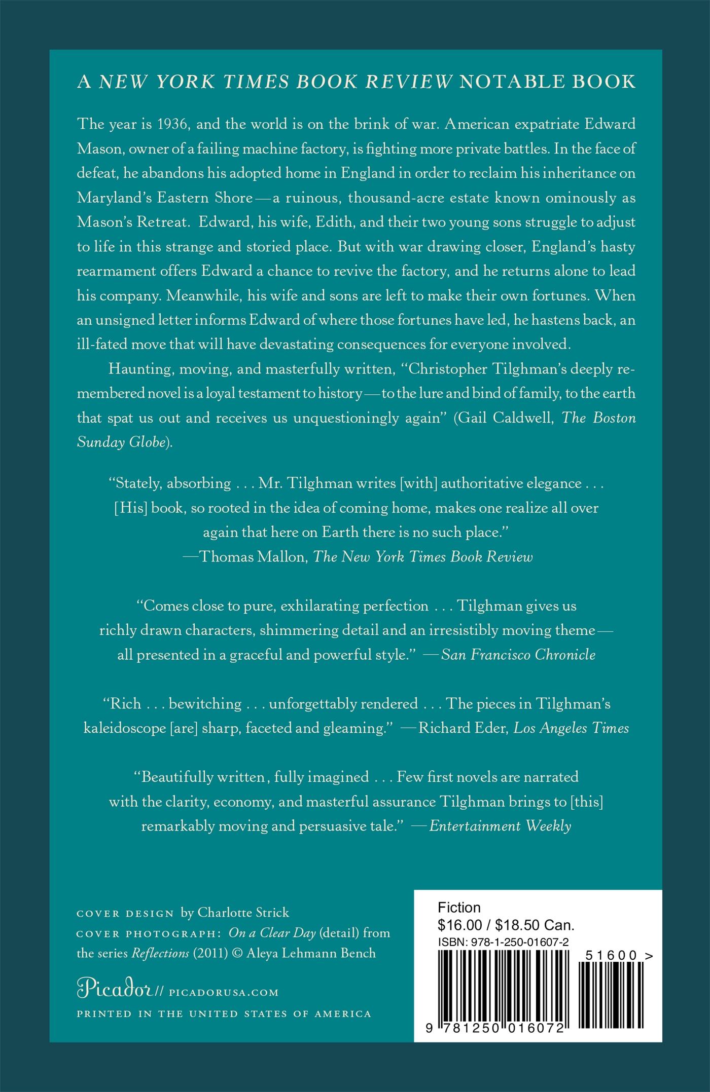 Rückseitencover Mason's Retreat