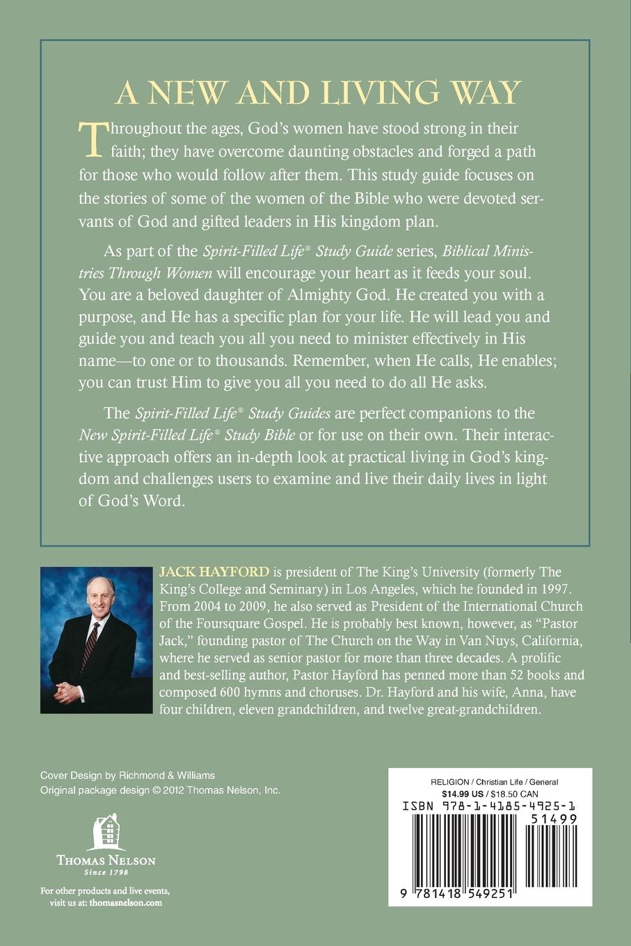 Rückseitencover Biblical Ministries Through Women