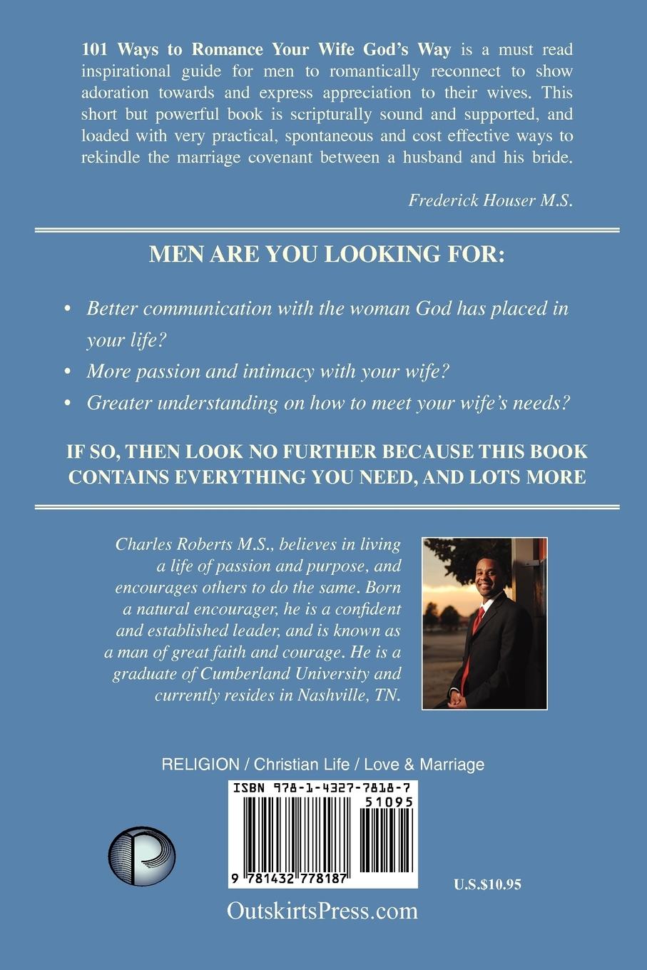 Rückseitencover 101 Ways to Romance Your Wife God's Way
