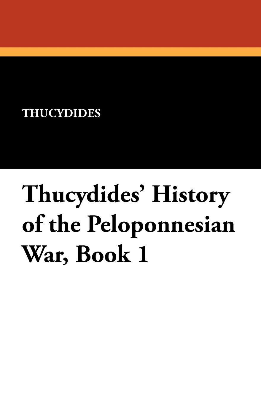 Vorderes Coverbild Thucydides' History of the Peloponnesian War, Book 1