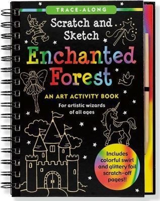 Vorderes Coverbild Scratch & Sketch Enchanted Forest (Trace-Along)