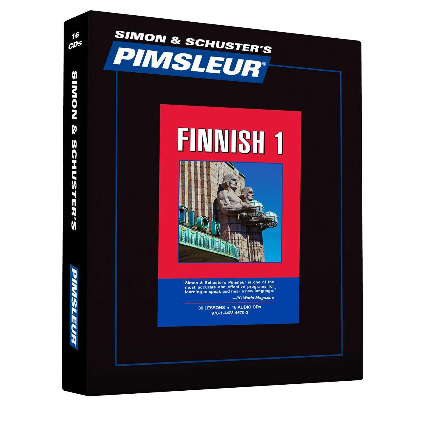 Vorderes Coverbild Pimsleur Finnish Level 1 CD: Learn to Speak and Understand Finnish with Pimsleur Language Programs