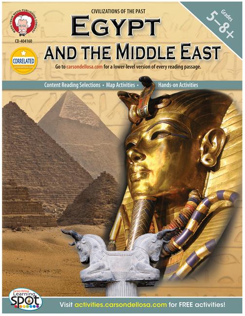 Vorderes Coverbild Egypt and the Middle East, Grades 5 - 8