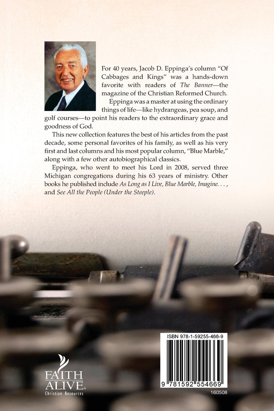 Rückseitencover It's All Grace: the Best of Eppinga