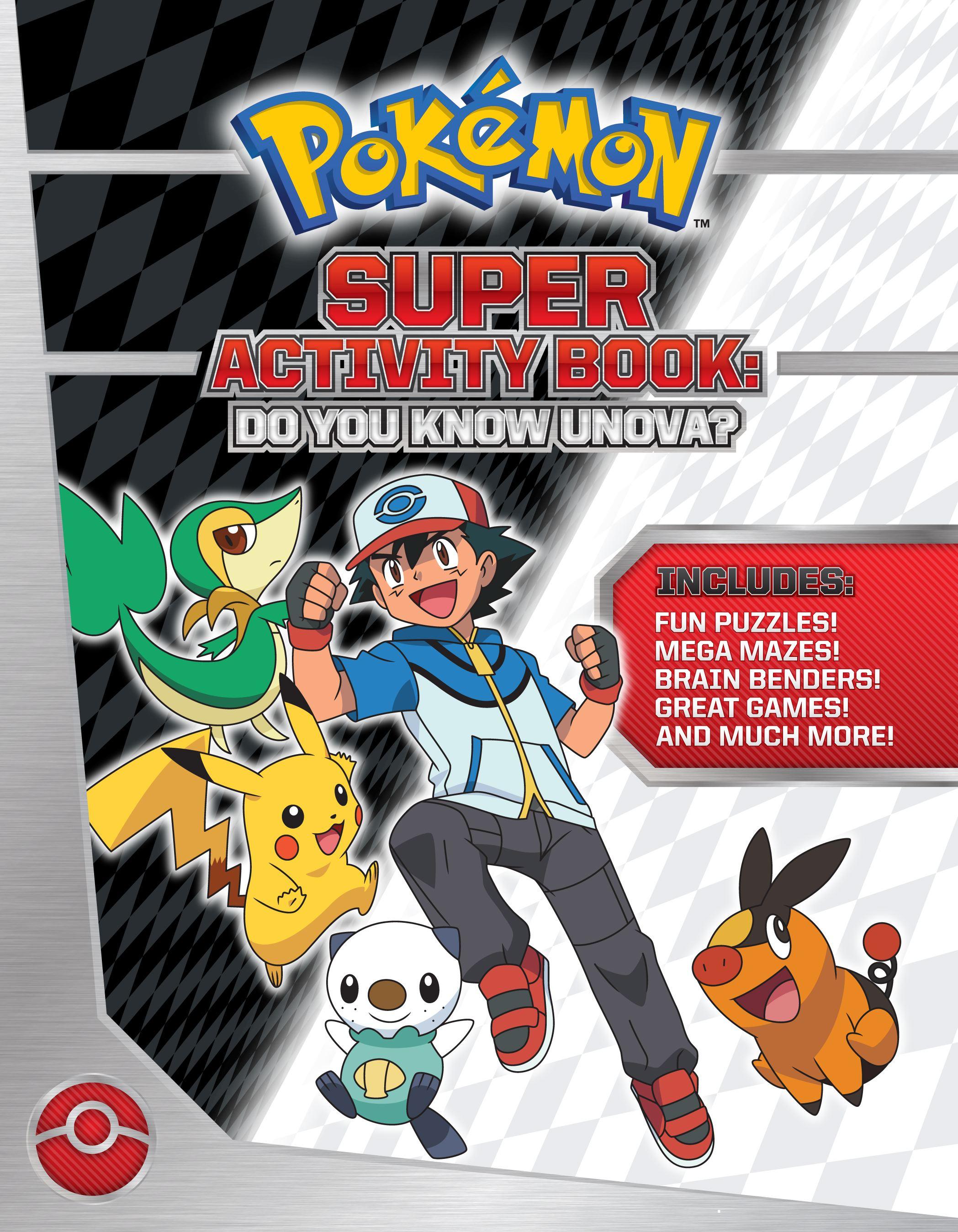 Vorderes Coverbild Pokémon Super Activity Book: Do You Know Unova?