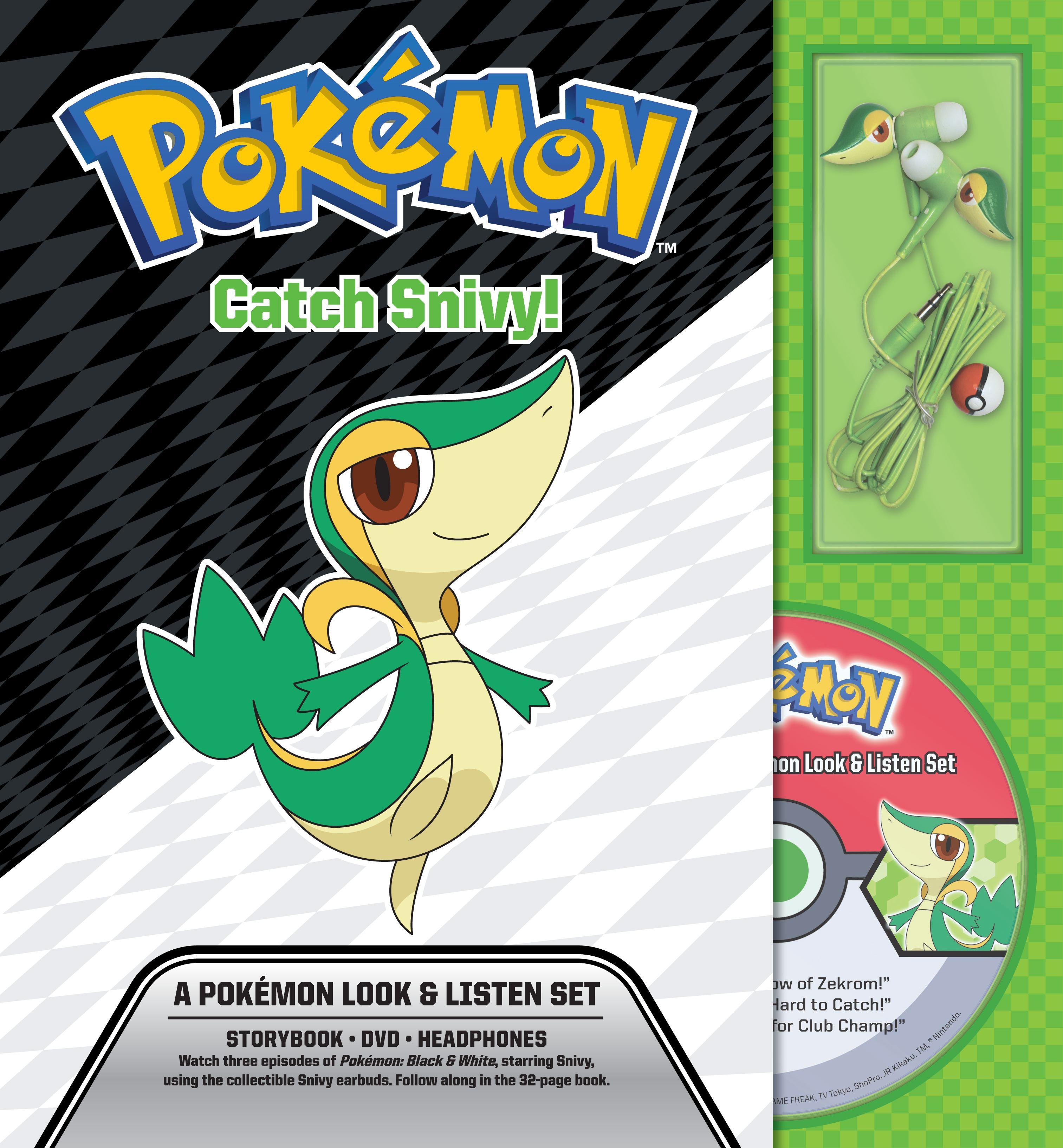 Vorderes Coverbild Catch Snivy! a Pokémon Look & Listen Set
