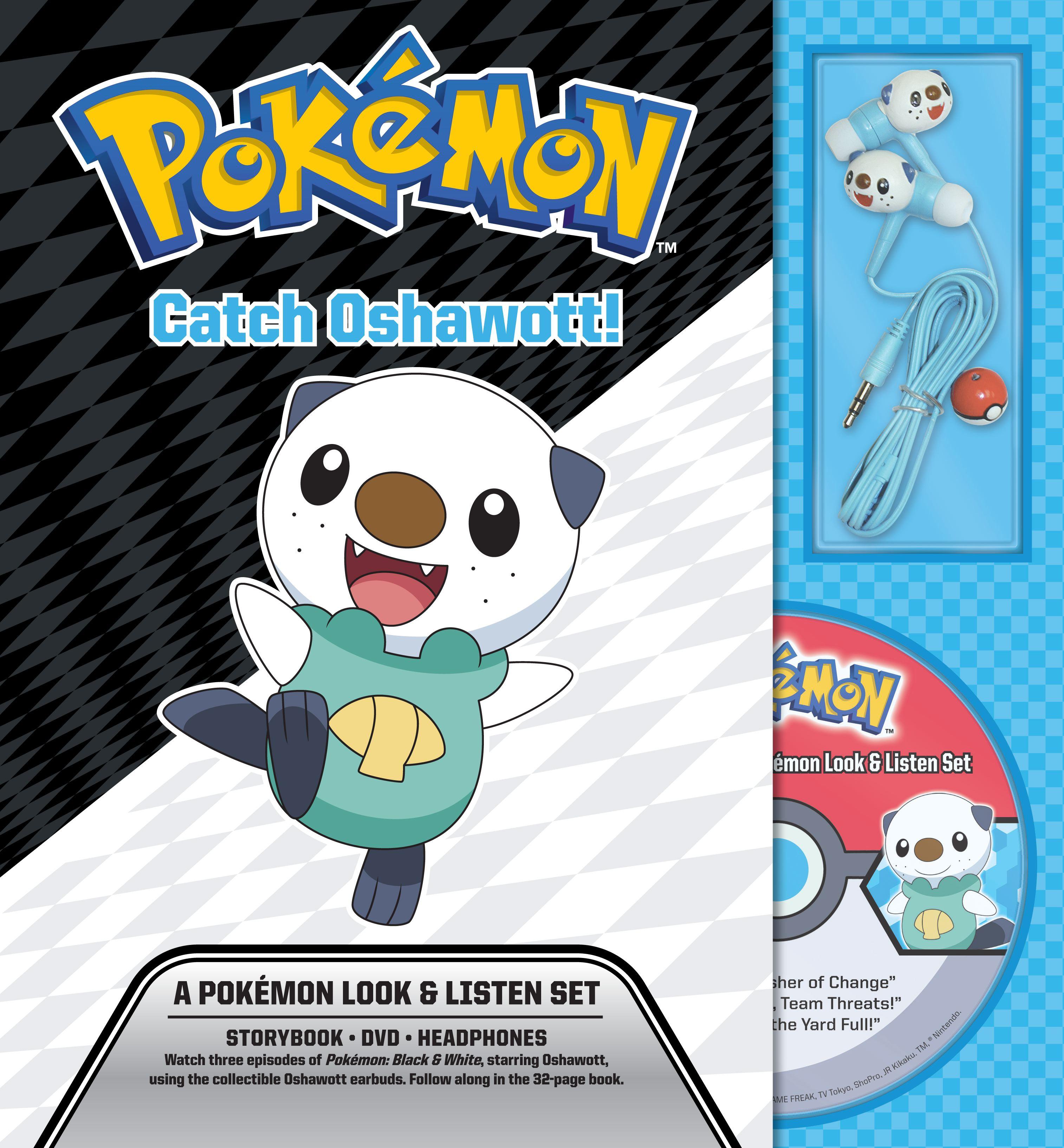 Vorderes Coverbild Catch Oshawott! a Pokémon Look & Listen Set