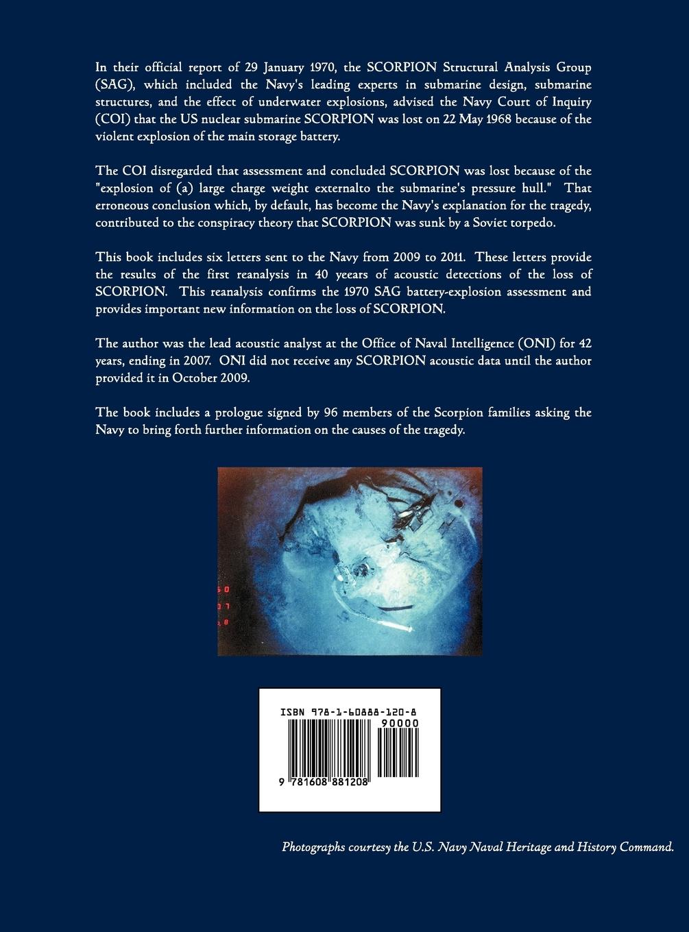 Rückseitencover Why the USS Scorpion (SSN 589) Was Lost