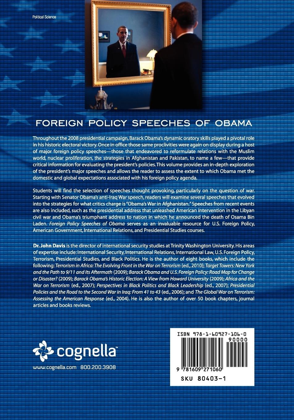 Rückseitencover Foreign Policy Speeches of Obama