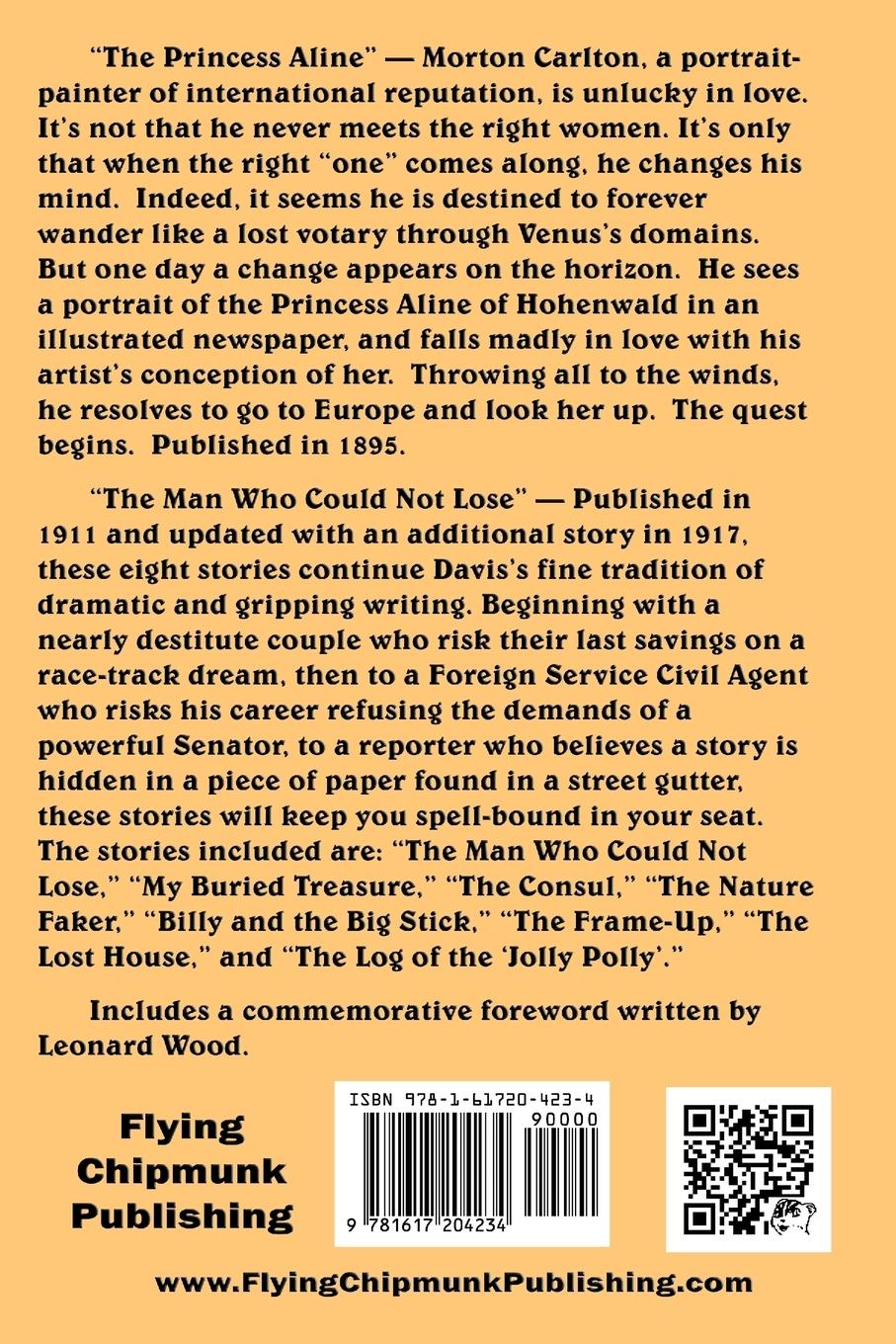 Rückseitencover The Princess Aline & the Man Who Could Not Lose