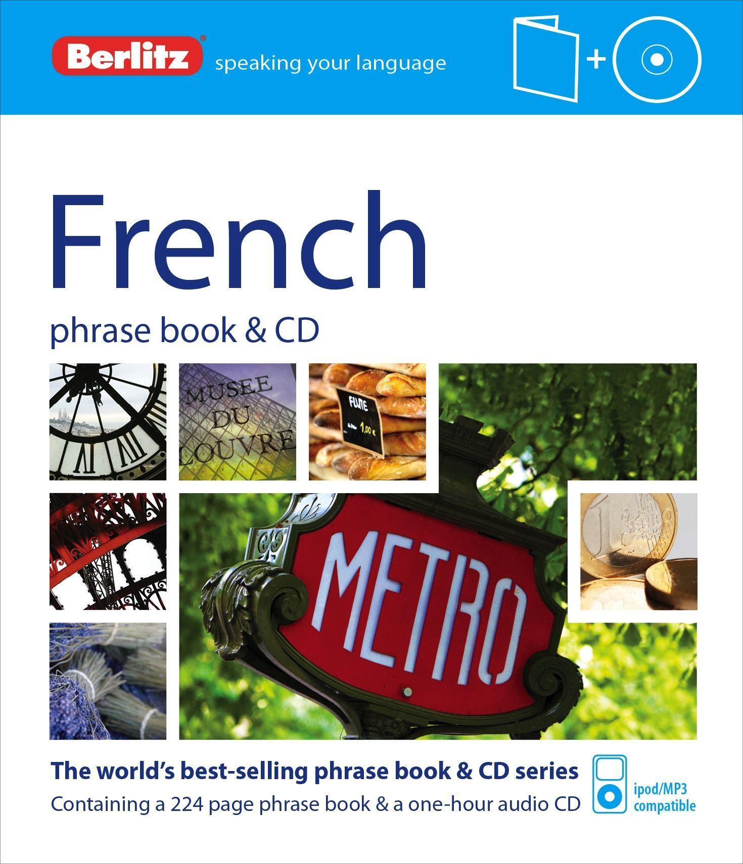Vorderes Coverbild Berlitz: French Phrase Book & CD