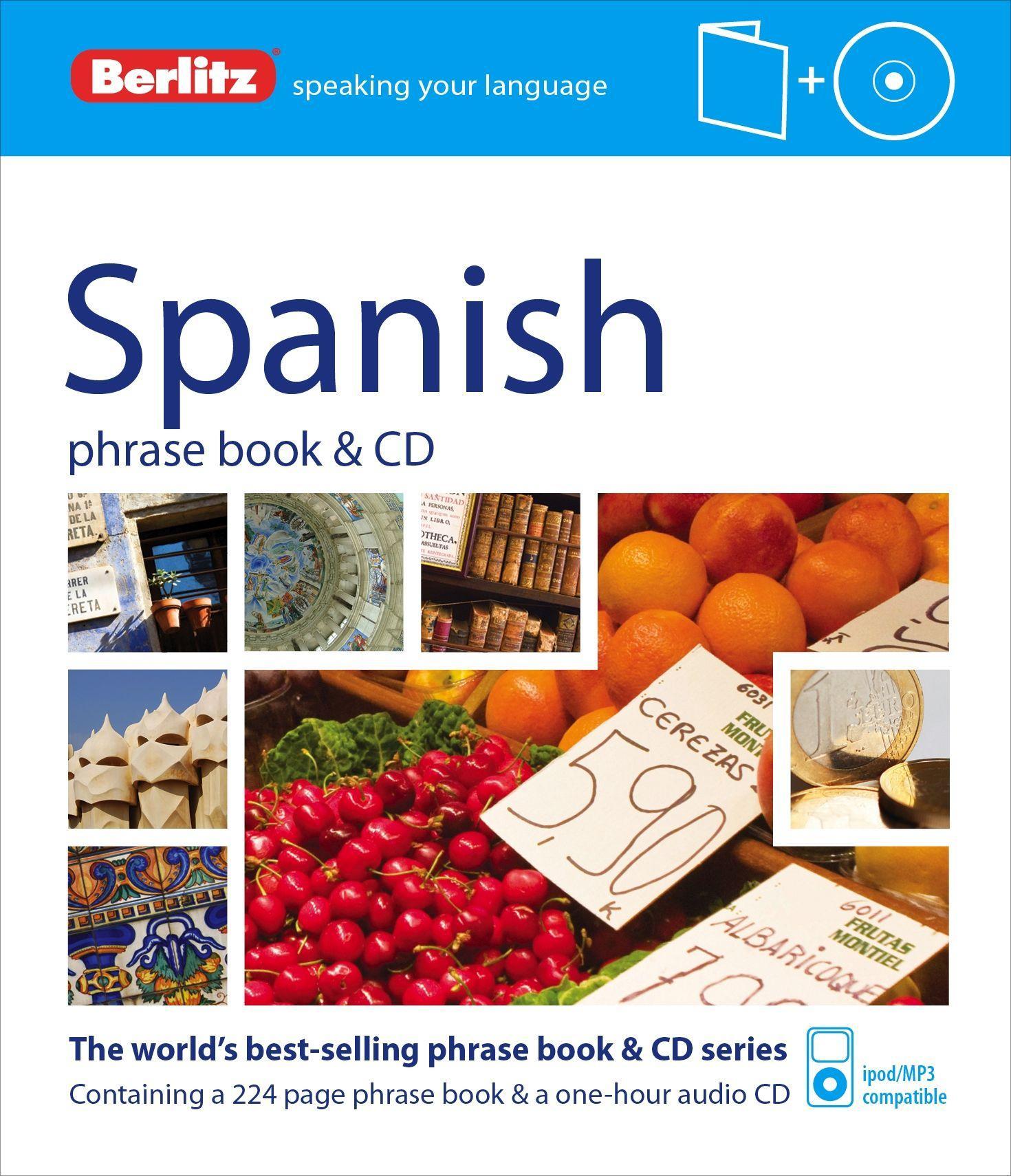 Vorderes Coverbild Berlitz: Spanish Phrase Book & CD