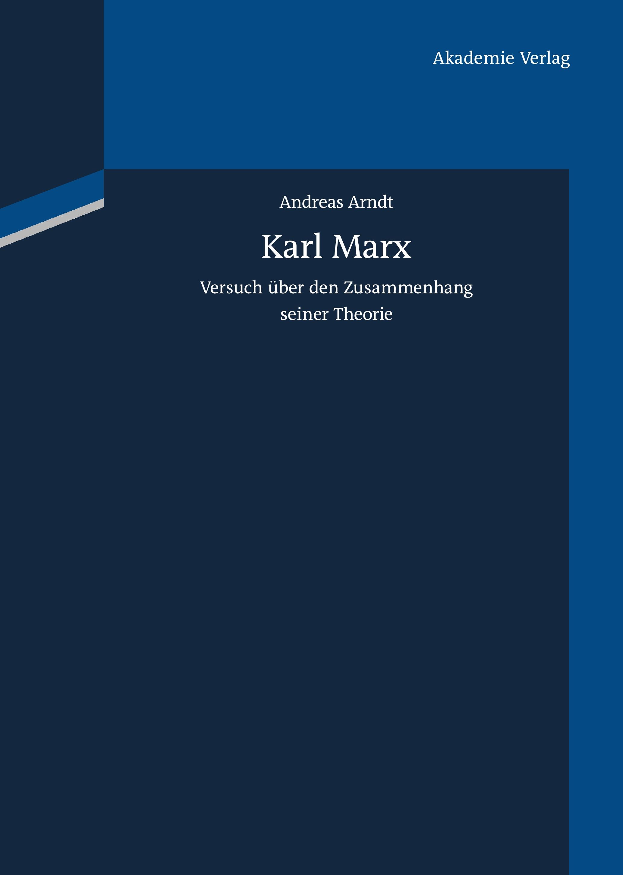 Vorderes Coverbild Karl Marx