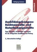 Vorderes Coverbild Ausbildungskompass Rechtsanwalts- und Notarfachangestellte