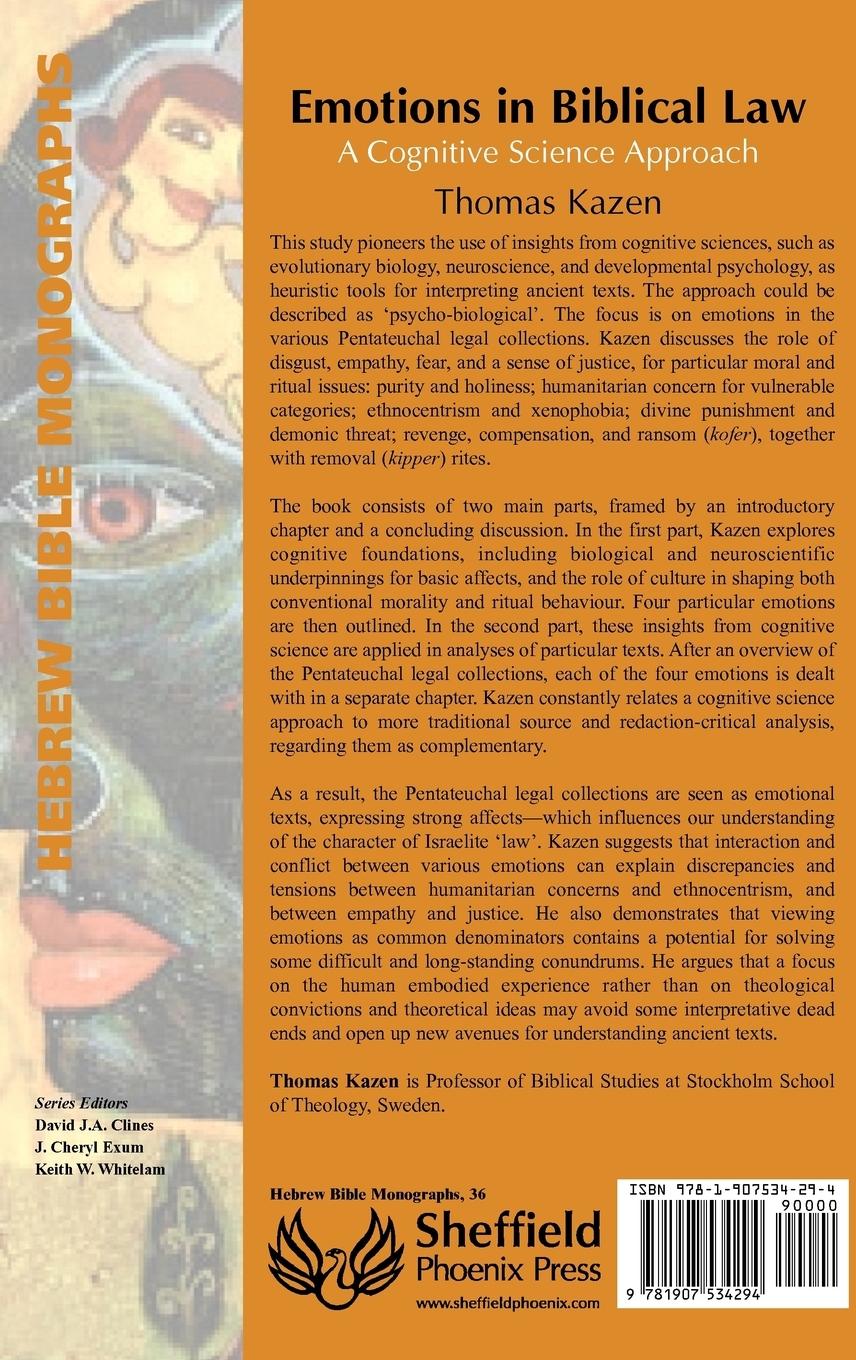 Rückseitencover Emotions in Biblical Law