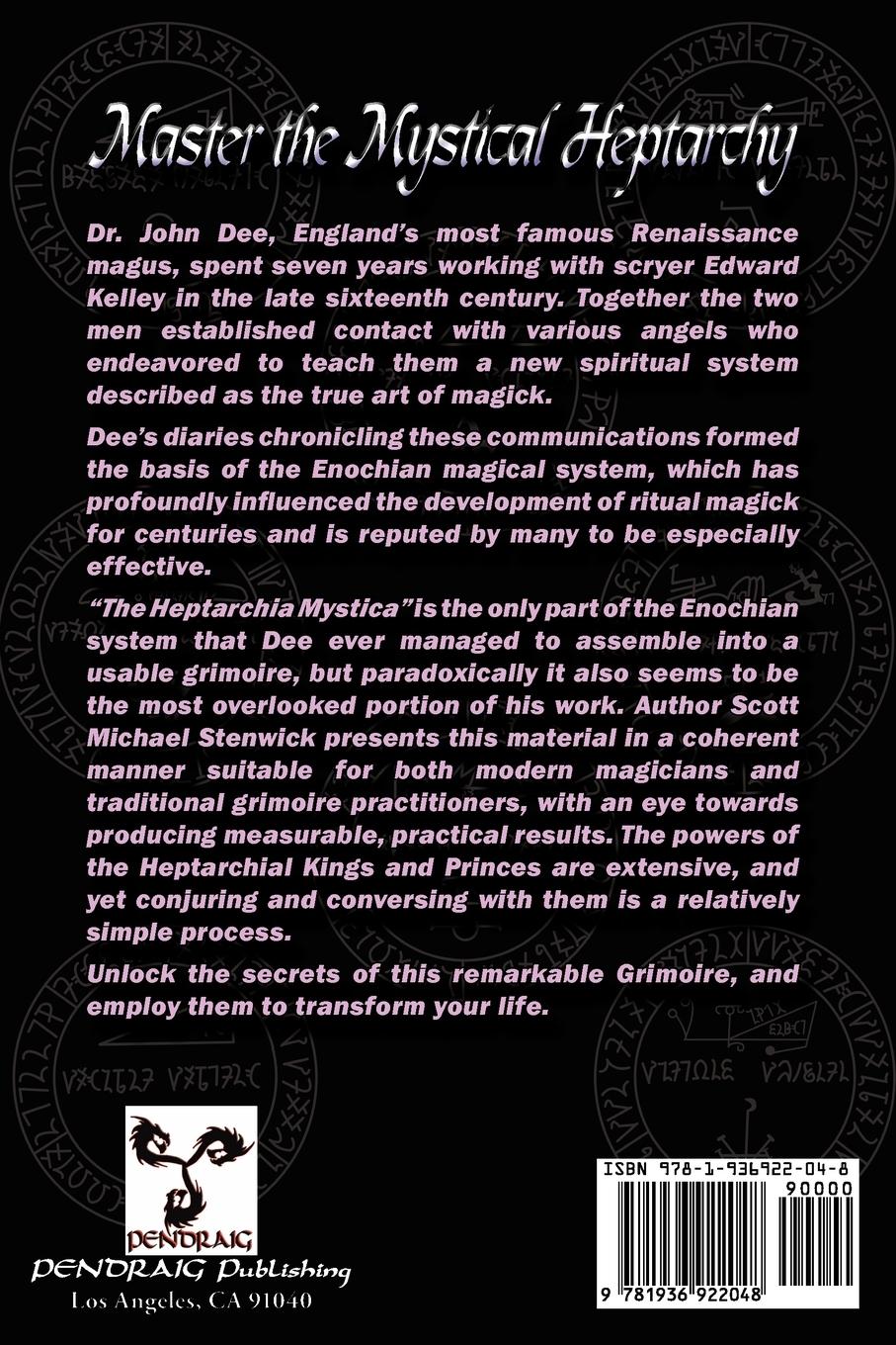 Rückseitencover Mastering the Mystical Heptarchy