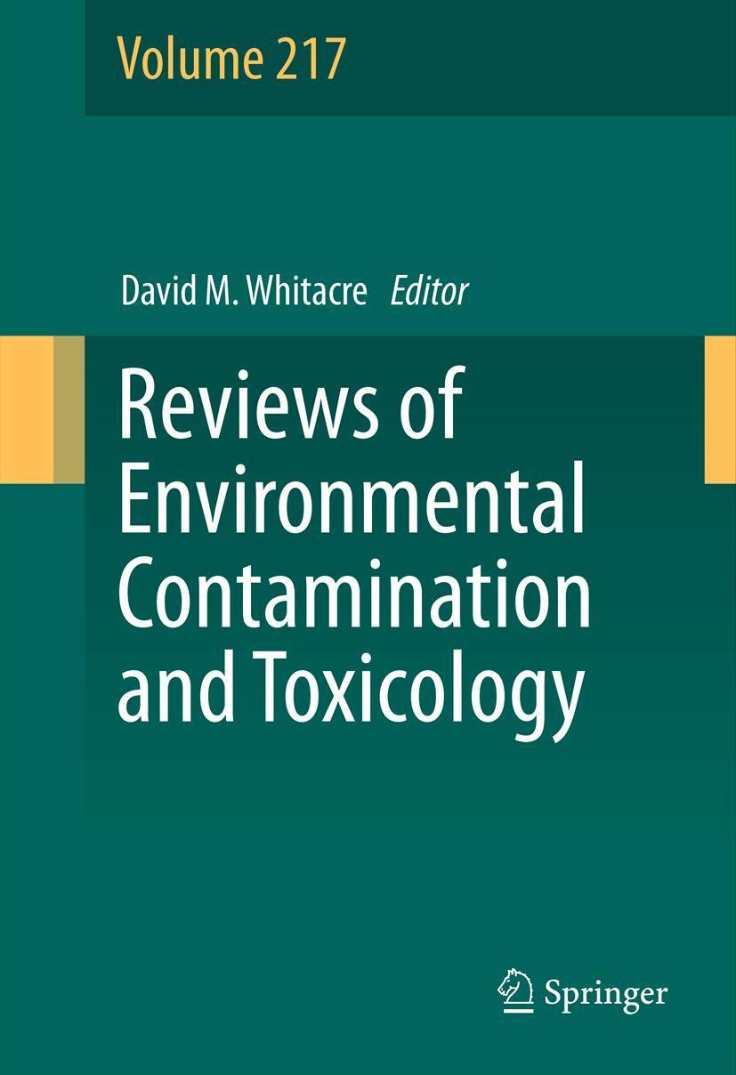 Vorderes Coverbild Reviews of Environmental Contamination and Toxicology Volume 217