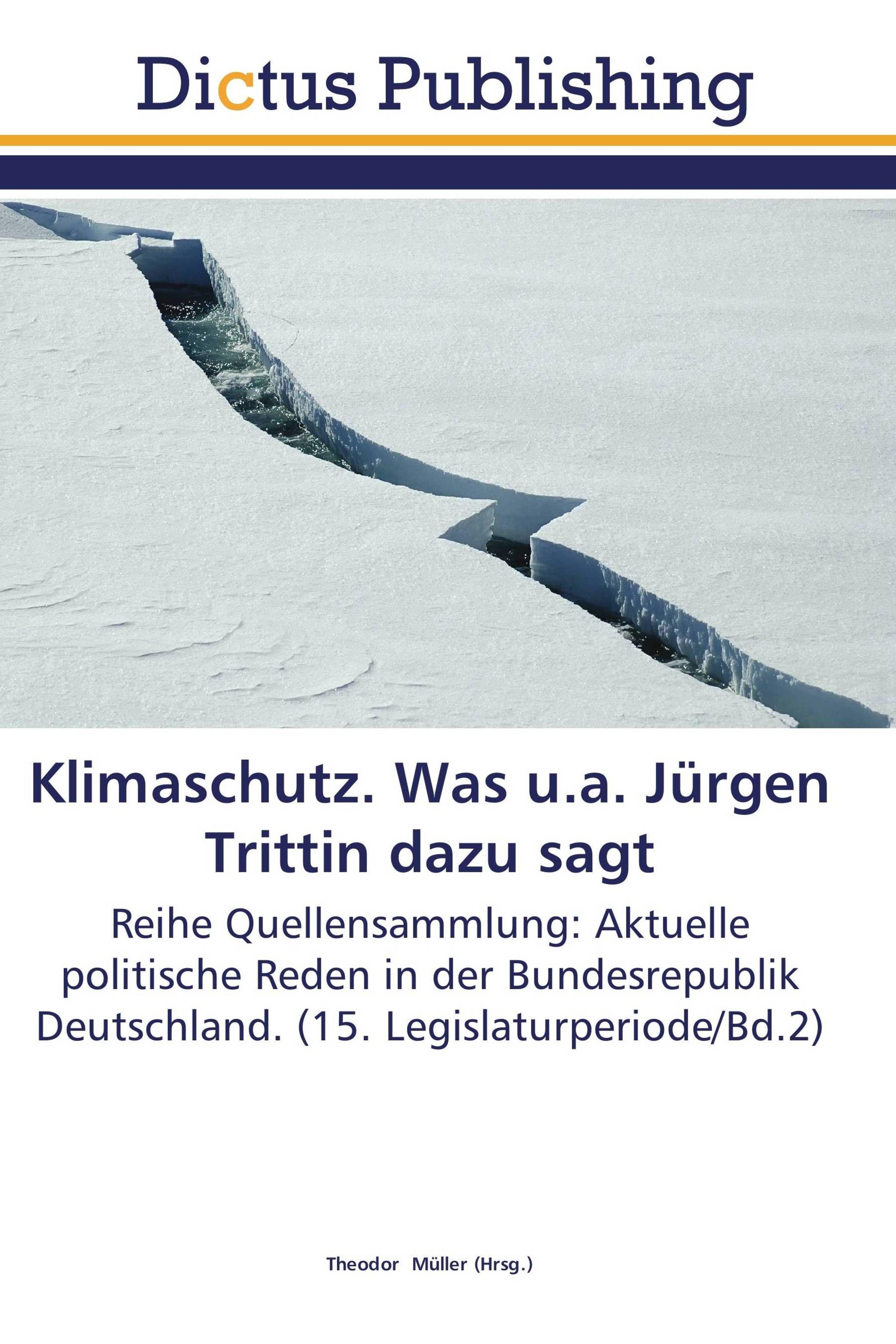 Vorderes Coverbild Klimaschutz. Was u.a. Jürgen Trittin dazu sagt