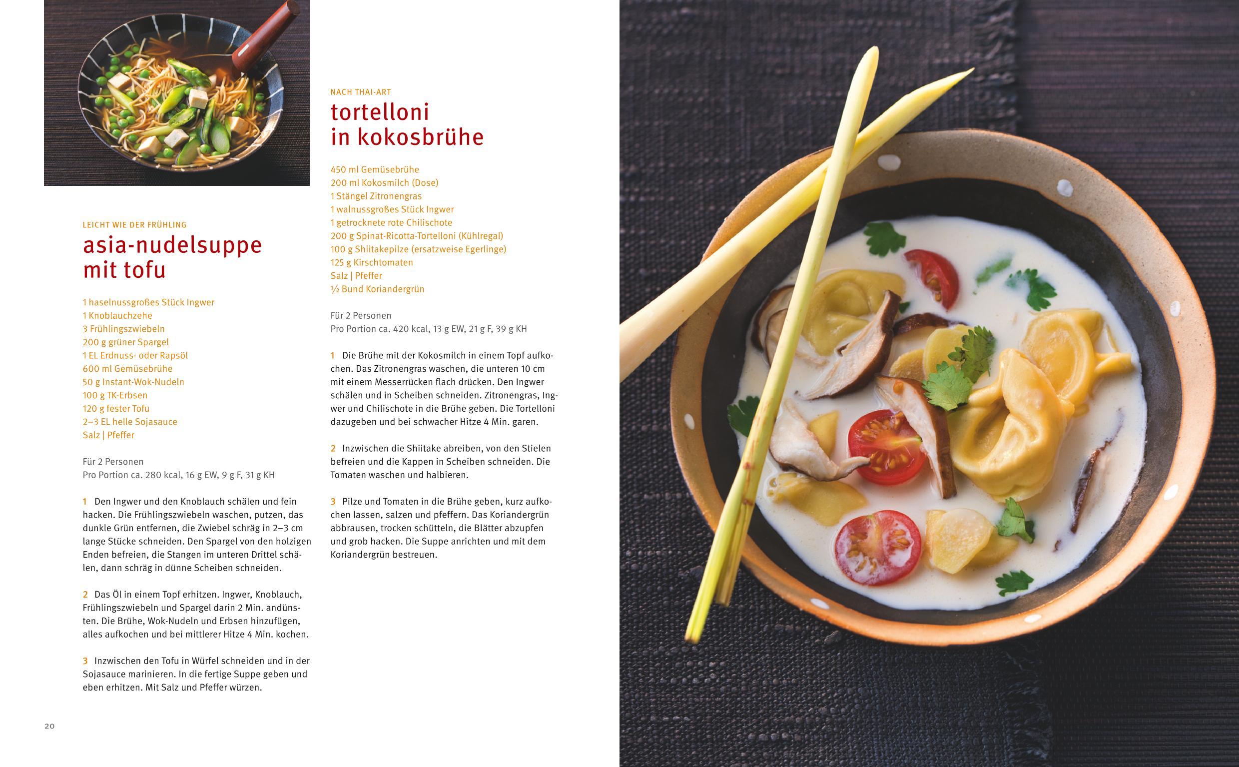 Beispielinhalt (Bild) 20 Minuten sind genug - Vegetarisch