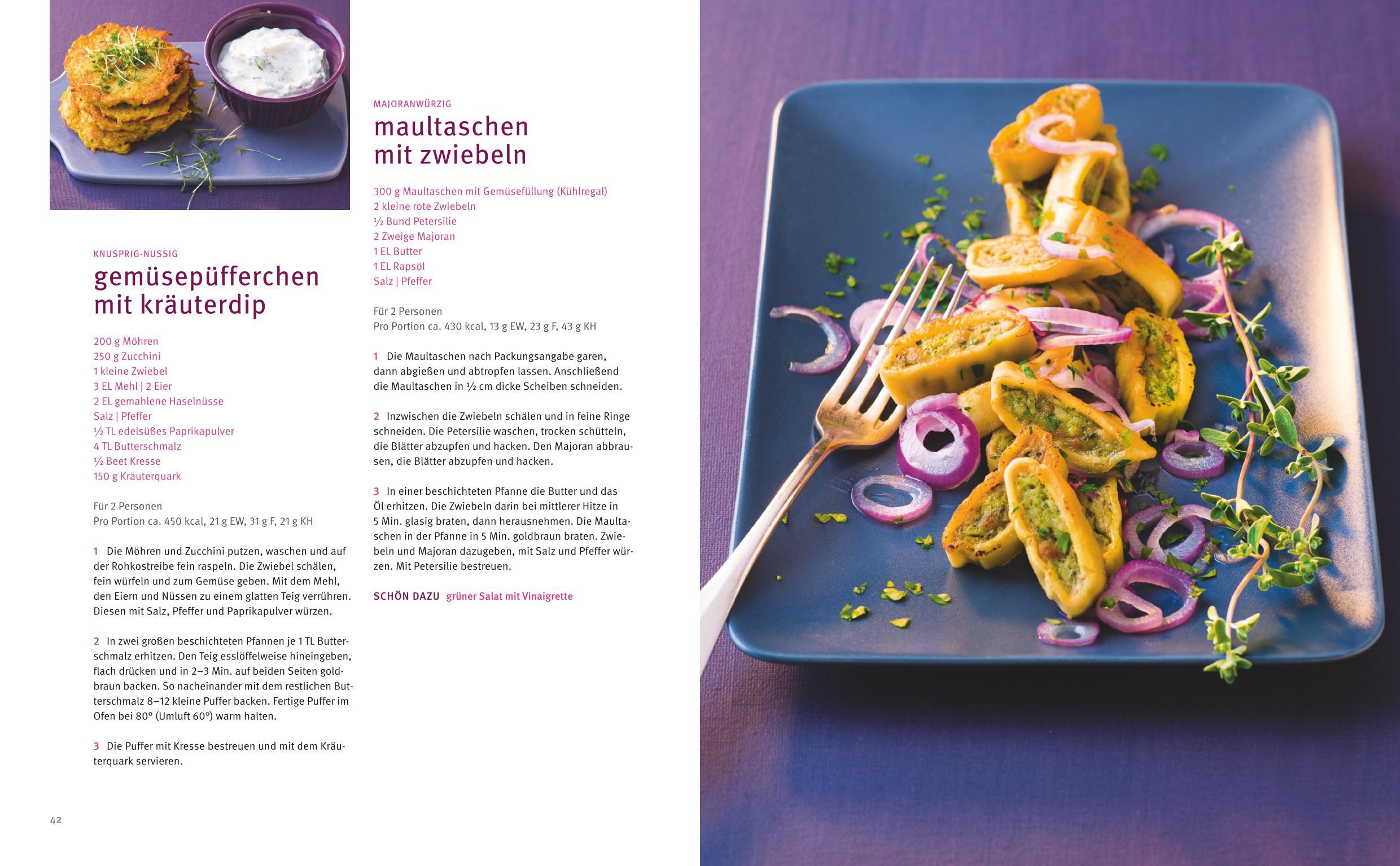 Beispielinhalt (Bild) 20 Minuten sind genug - Vegetarisch