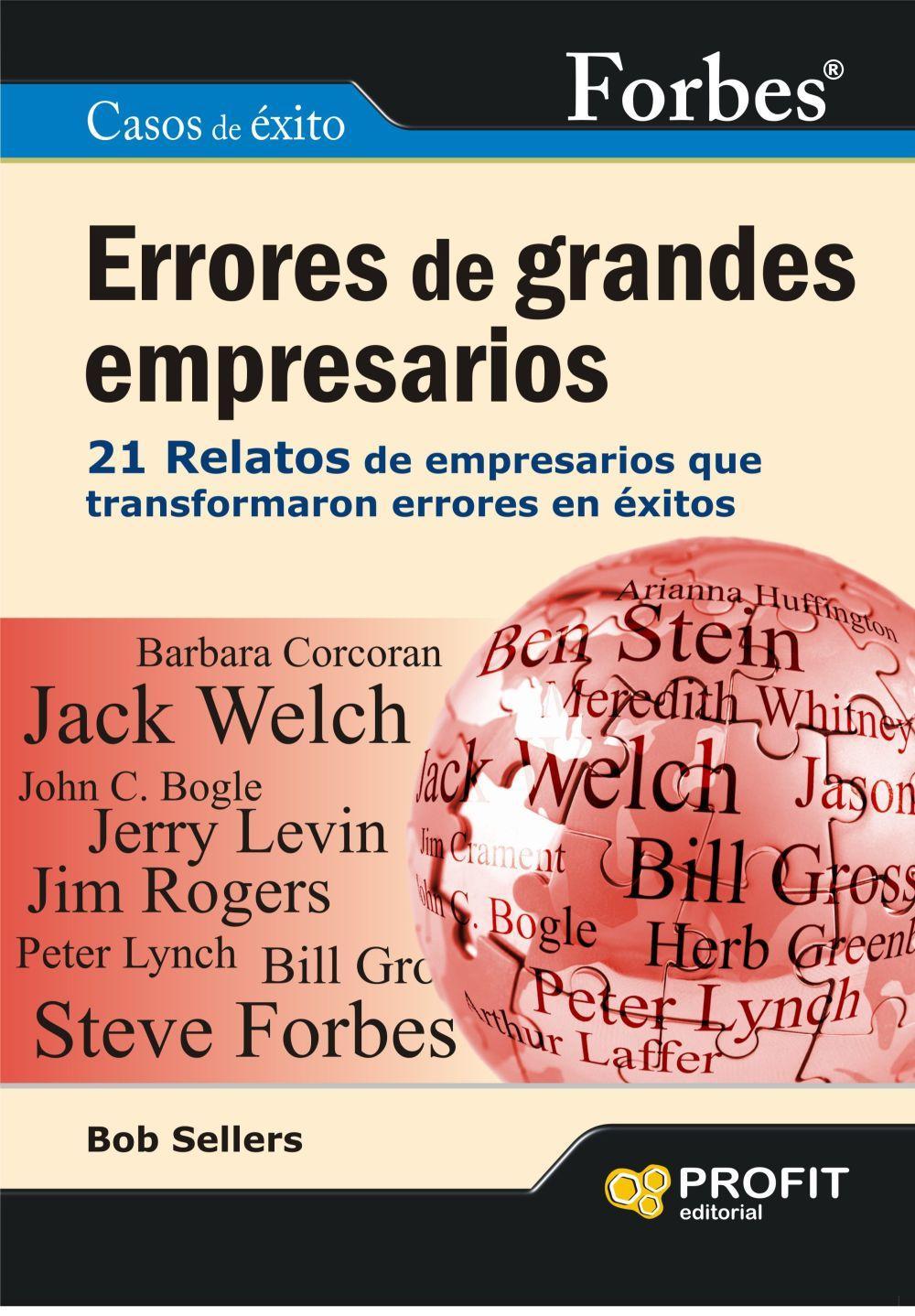 Vorderes Coverbild Errores de grandes empresarios : 21 relatos de empresarios que transformaron errores en éxitos
