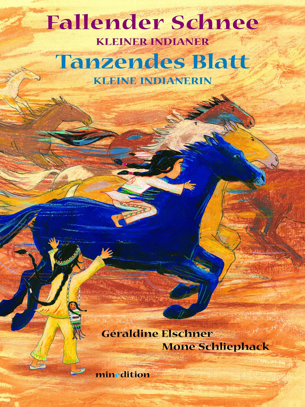 Vorderes Coverbild Fallender Schnee und Tanzendes Blatt