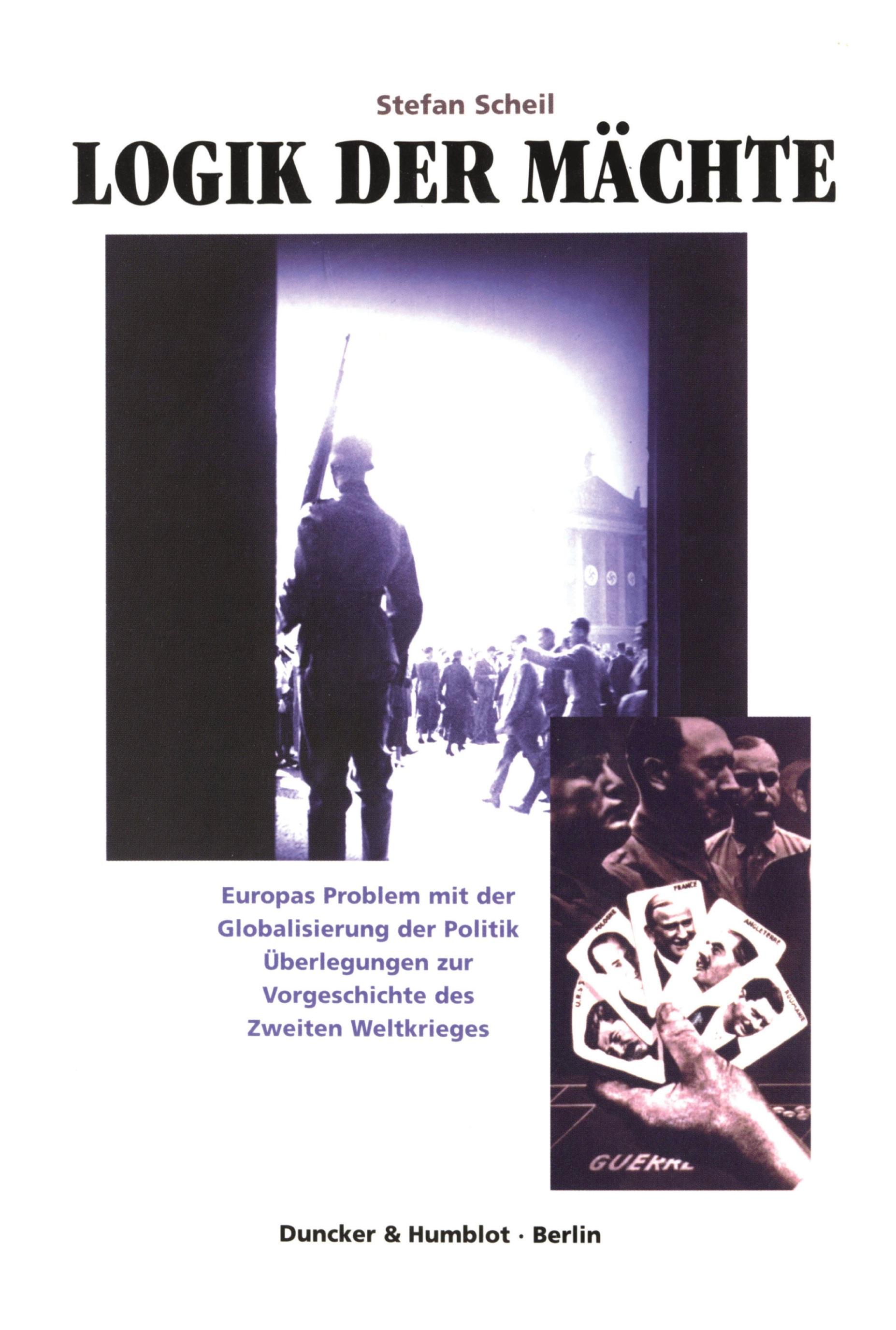 Vorderes Coverbild Logik der Mächte.